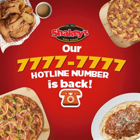shakey's hotline number